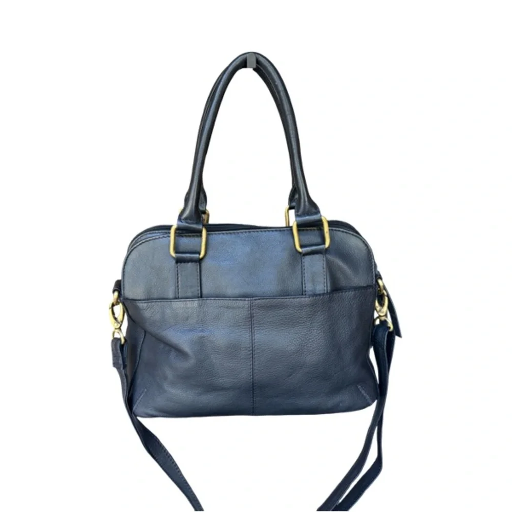 Great American Leatherworks Black Leather Handbag - Picture 4 of 14